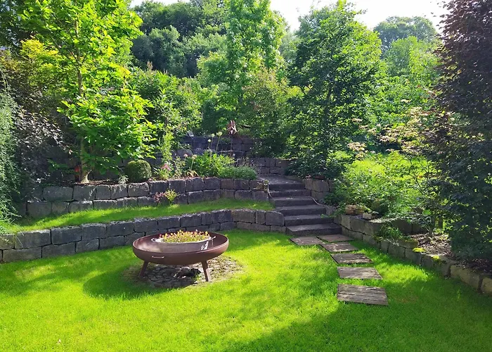 Entspannen im Grünen, Ferienwohnung mit eigenem Garten